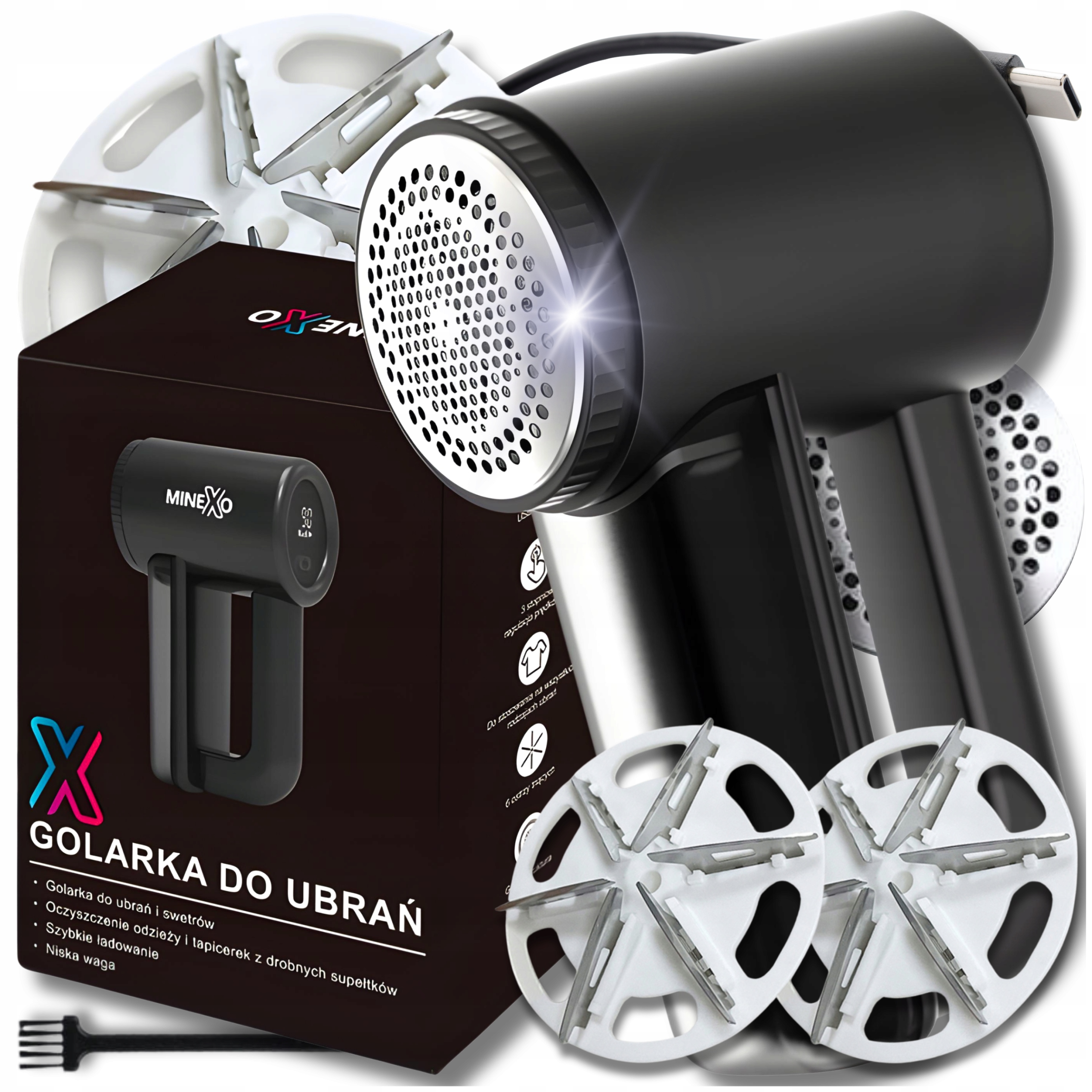 Holiaci strojček MINEXO BL560 + 3 ďalšie produkty